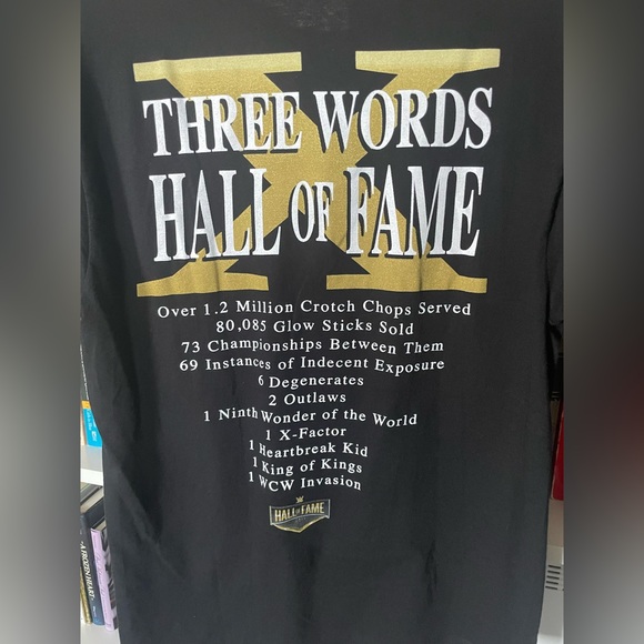 WWE D-Generation X Wrestling Black Graphic Tee - Picture 3 of 4